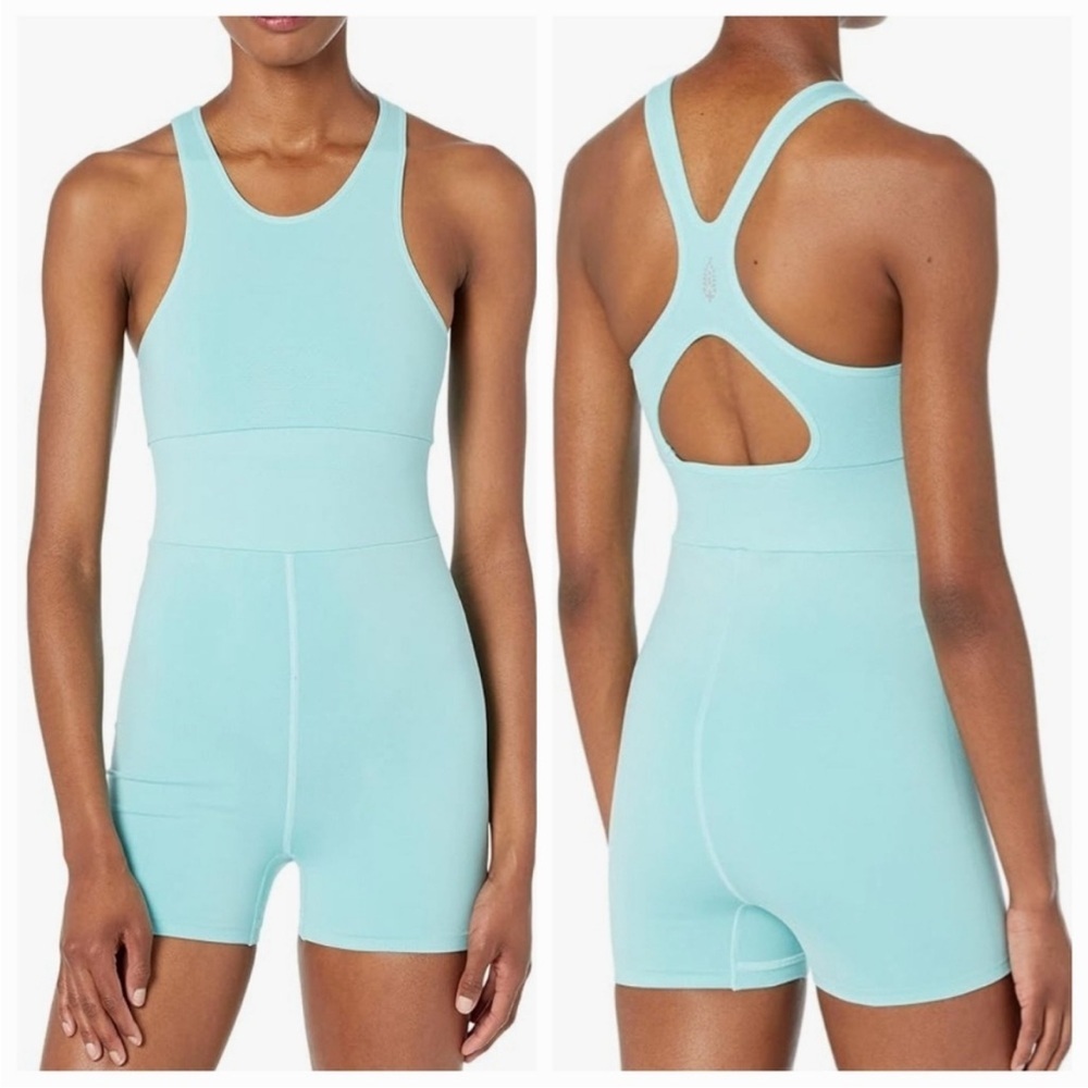FP Movement Every Single Time Runsie in Teal - XS/Small